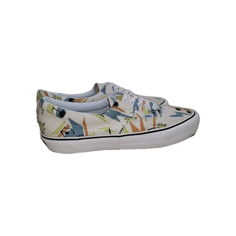 Vans Era SF Island Beach Palms Men Size 13 Canvas Skate Surf Board Shoes Low Top